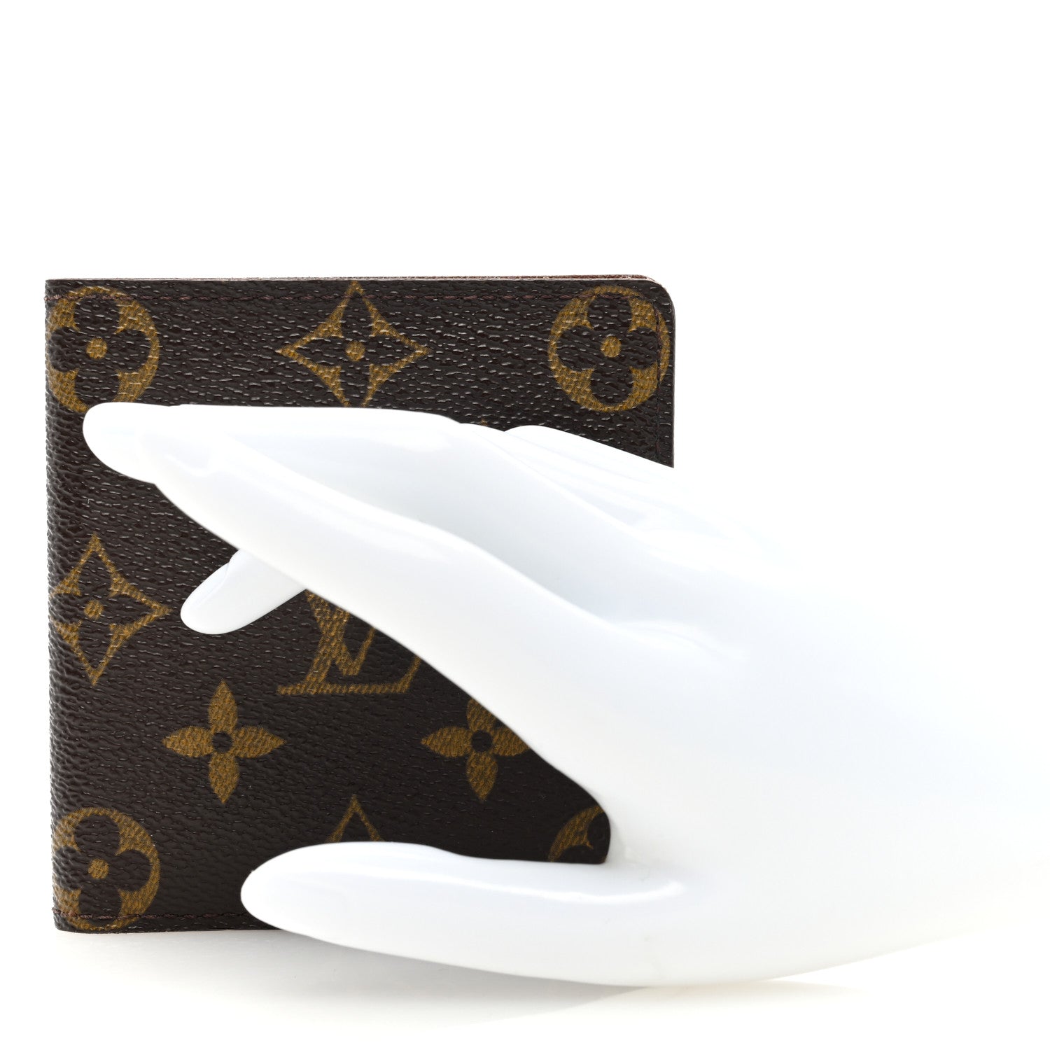 Louis Vuitton Monogram Mens Billfold Wallet 6 Credit Card Slots 2 of 6