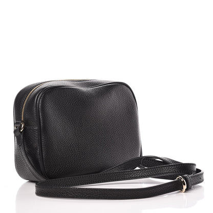 Gucci Pebbled Calfskin Small Soho Disco Bag Black 3 of 10