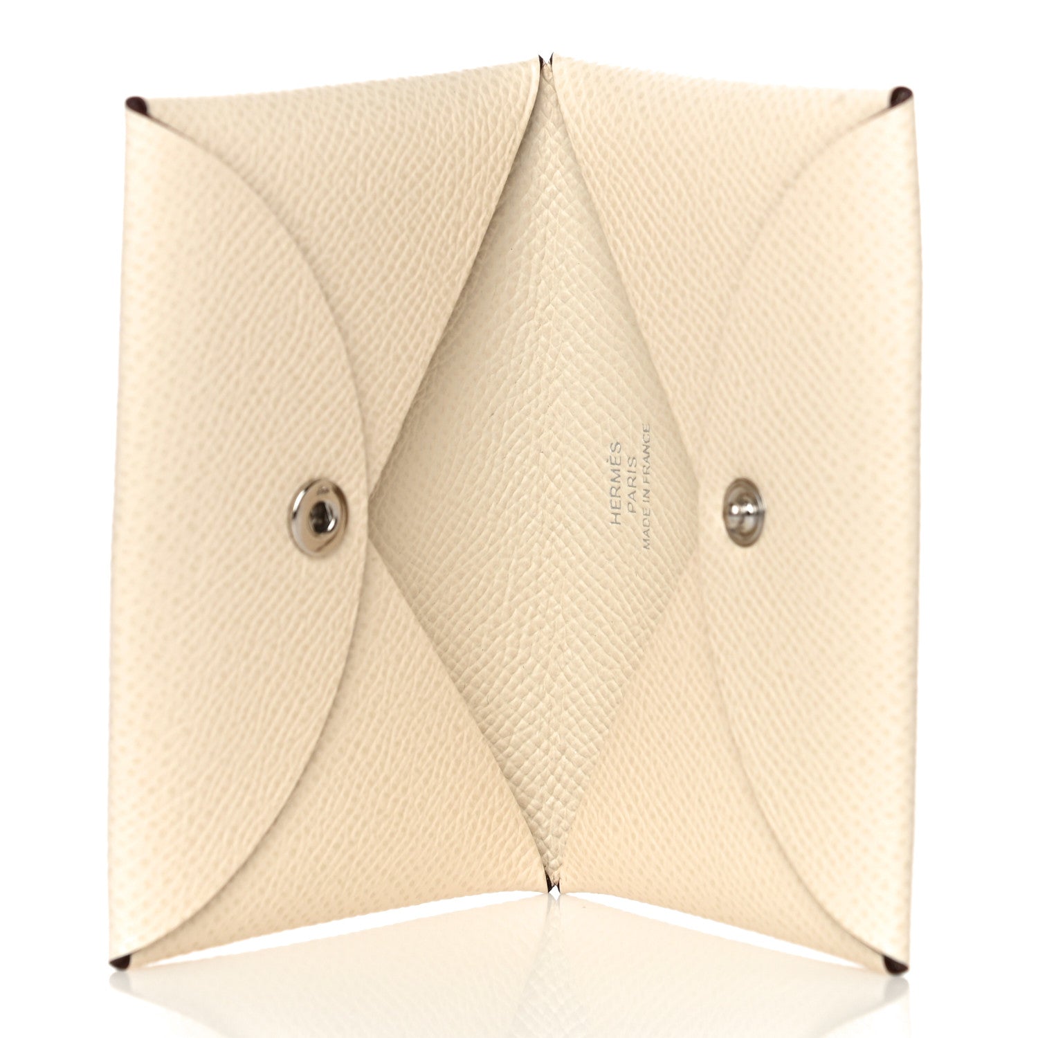 Hermes Epsom Calvi Card Case Nata 5 of 10