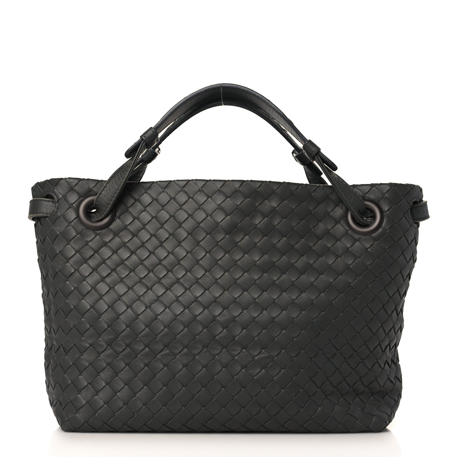 Bottega Veneta Nappa Intrecciato Small Garda Bag Light Grey 1 of 9
