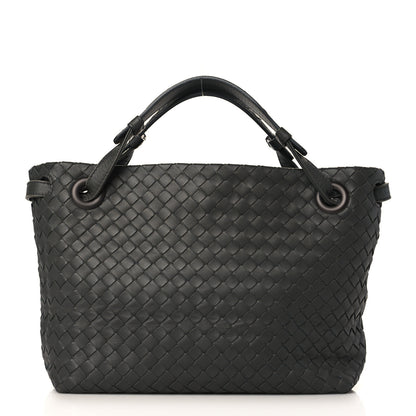 Bottega Veneta Nappa Intrecciato Small Garda Bag Light Grey 1 of 9