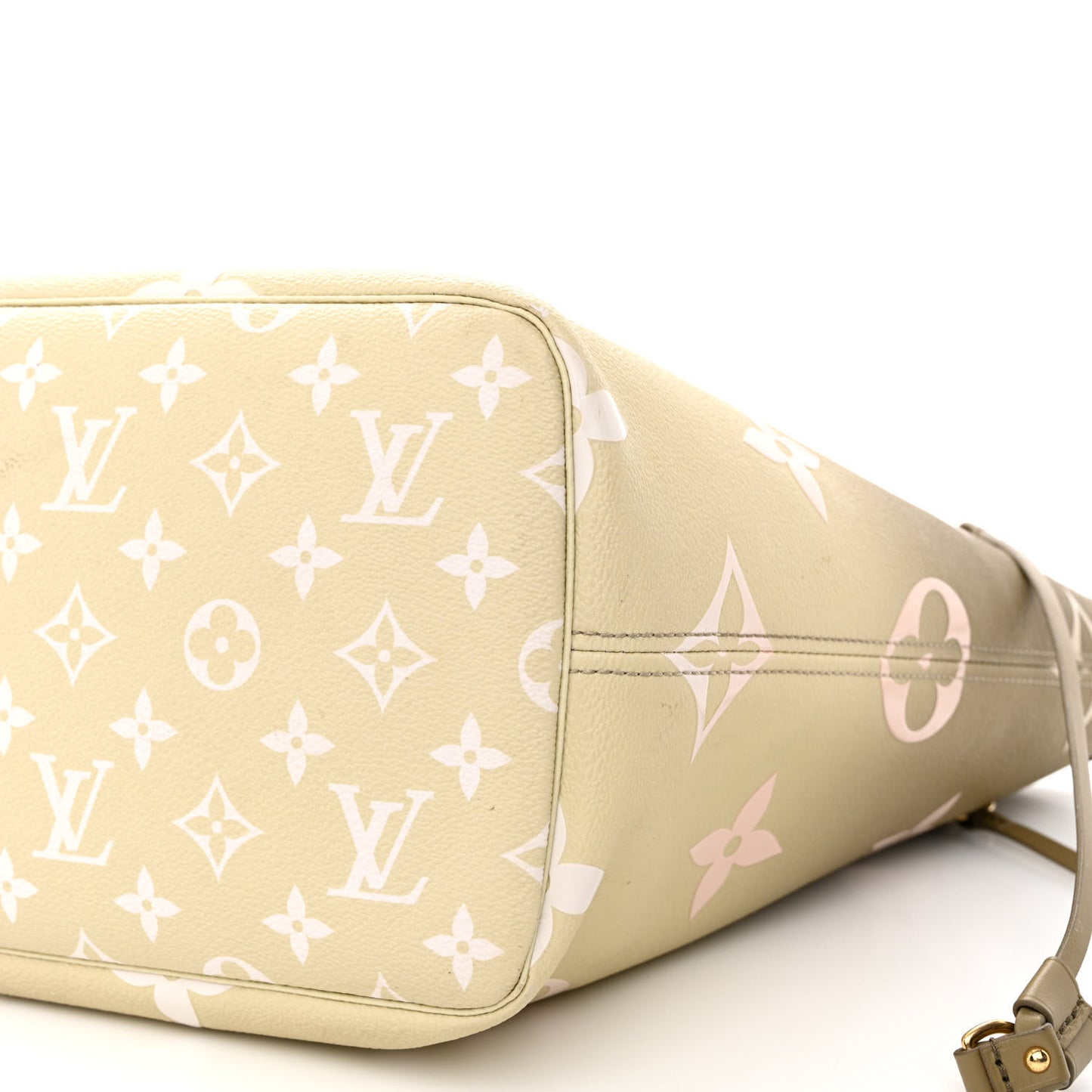 Monogram Giant Spring In The City Neverfull MM Sunset Kaki