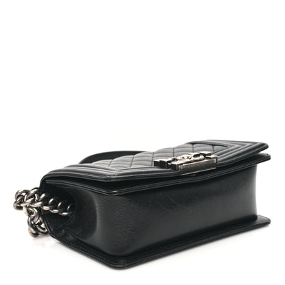 Chanel Caviar Quilted Small Boy Flap Black 4 of 12