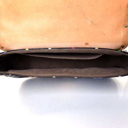 Louis Vuitton Monogram Multicolor Sologne Black 4 of 4