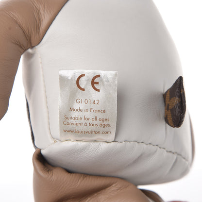 Louis Vuitton Calfskin Monogram Doudou Louis Bear Beige 7 of 9