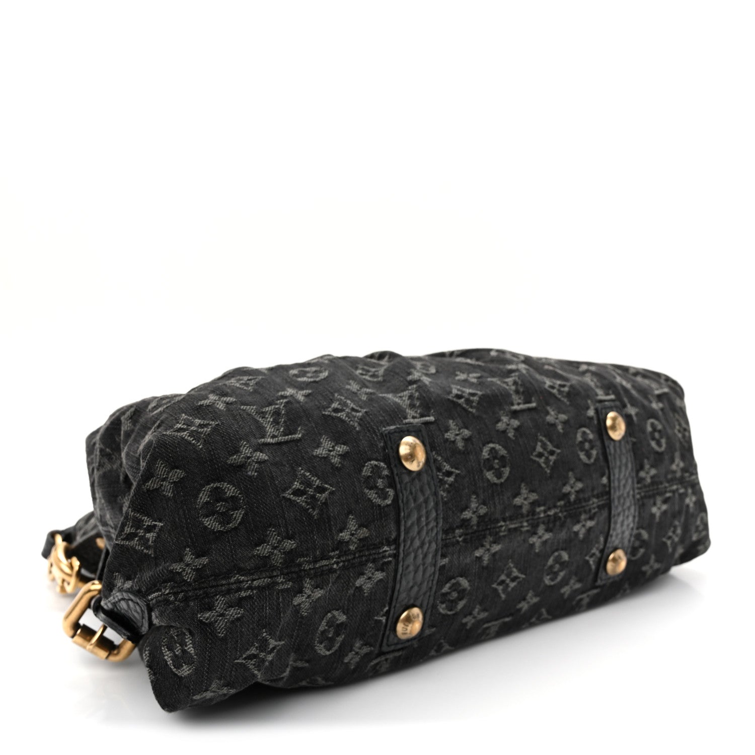 Louis Vuitton Denim Neo Cabby MM Black 4 of 11