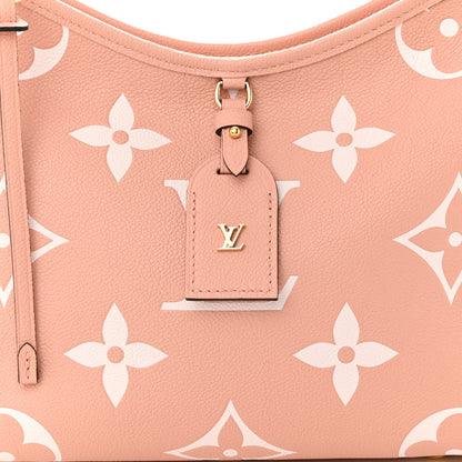 Louis Vuitton Empreinte Monogram Giant CarryAll PM Trianon Pink Cream 7 of 9