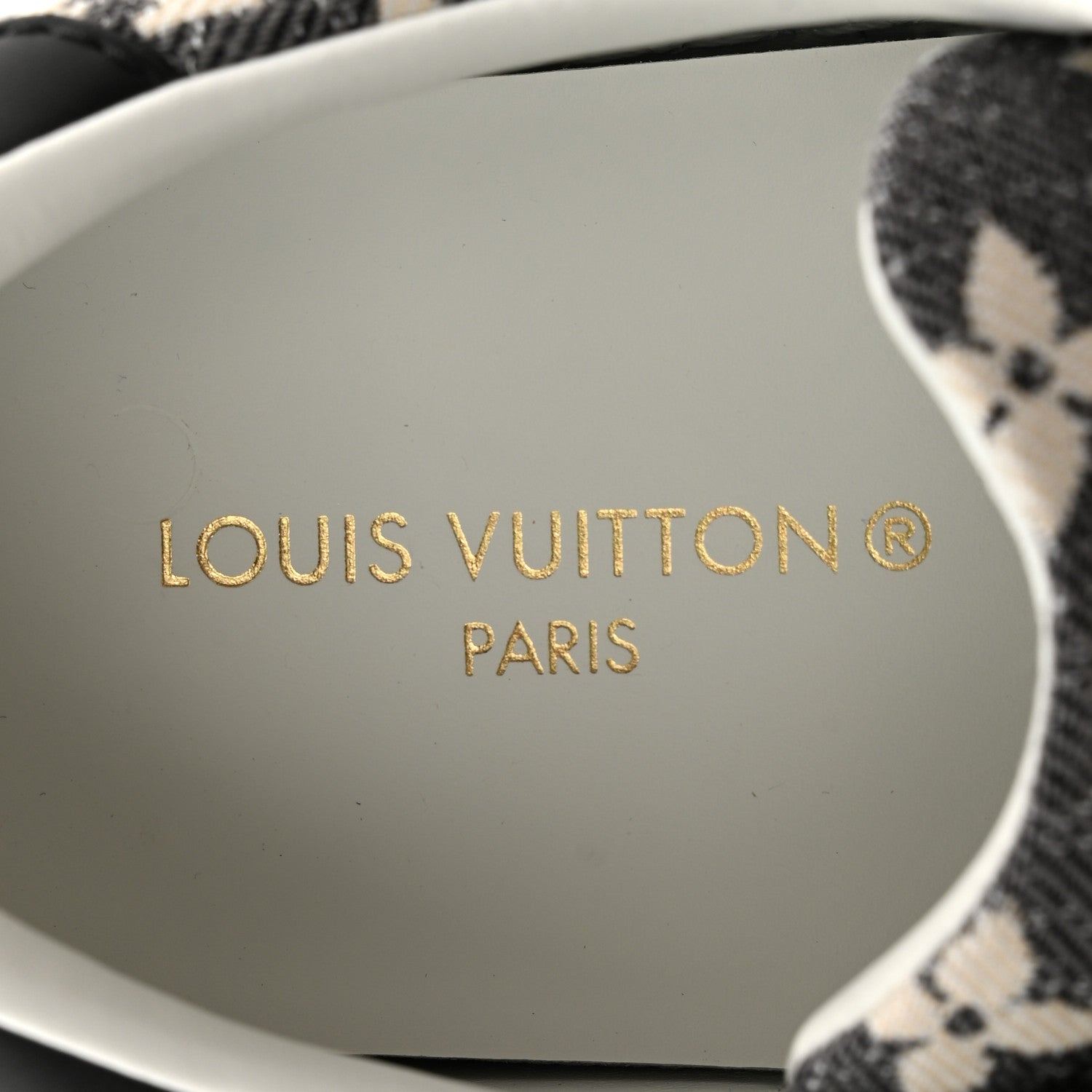 Louis Vuitton Denim Monogram Time Out Sneakers 38 7 of 8