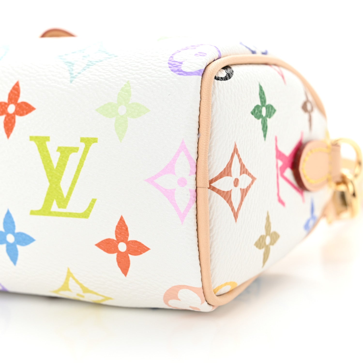 Louis Vuitton LV X TM Monogram Multicolor Nano Speedy White 9 of 9