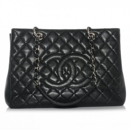 Chanel Caviar Grand Shopping Tote GST Black 1 of 7