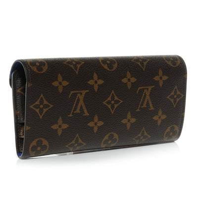 Louis Vuitton Monogram Josephine Wallet Blue 3 of 8