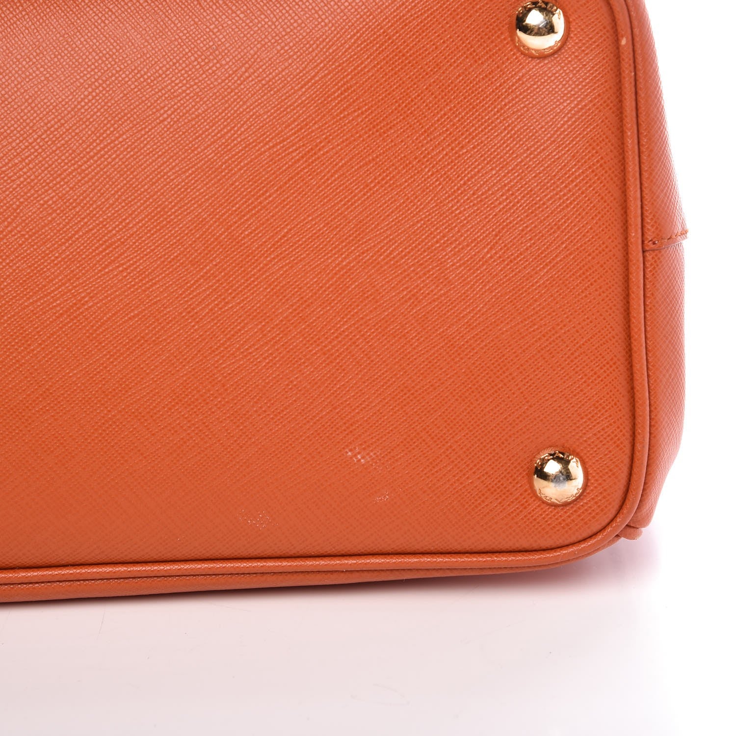 Prada Saffiano Medium Galleria Double Zip Tote Papaya 10 of 14