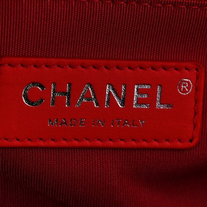 Chanel Calfskin Chevron Quilted Medium Boy Flap Coral 6 of 11