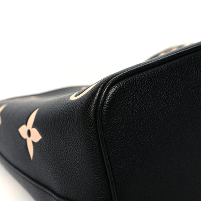 Louis Vuitton Empreinte Monogram Giant Neonoe MM Black Beige 12 of 13