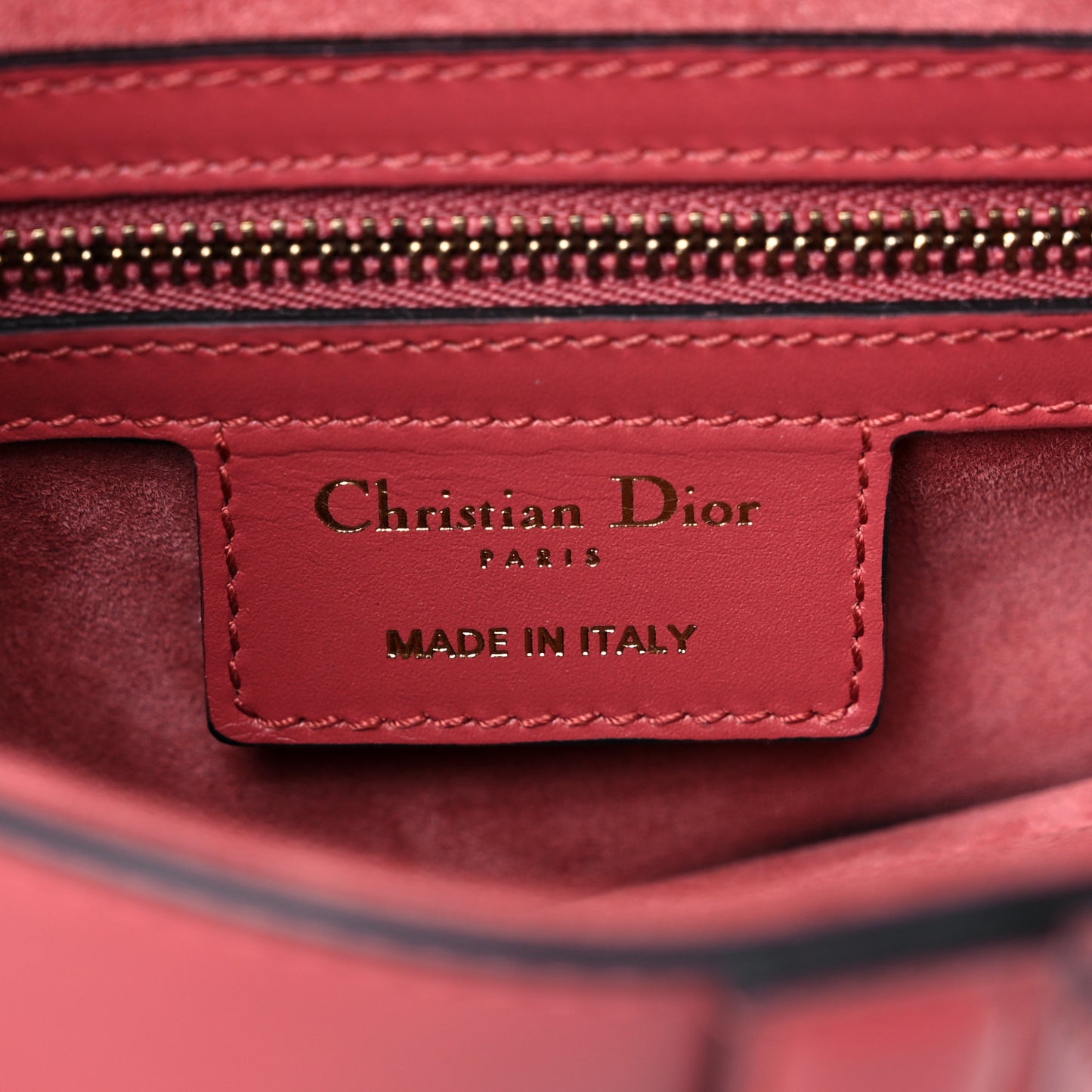 Calfskin Saddle Bag Pink