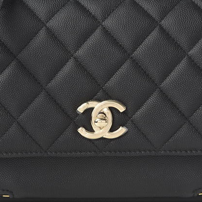 Chanel Caviar Quilted Medium Business Affinity Flap Black 10 of 10
