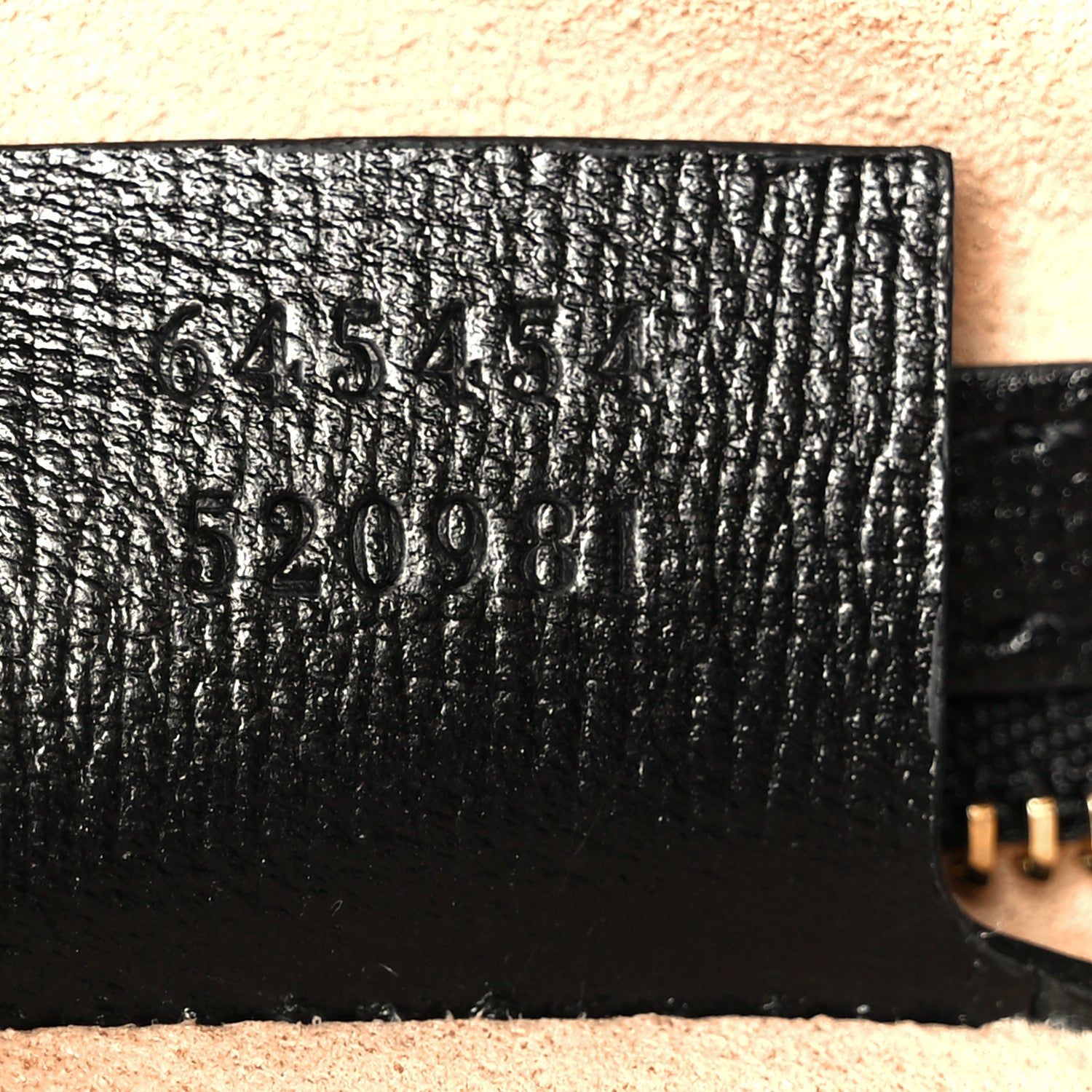 Gucci Textured Calfskin Small Horsebit 1955 Shoulder Bag Black 7 of 13