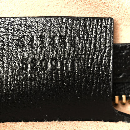 Gucci Textured Calfskin Small Horsebit 1955 Shoulder Bag Black 7 of 13
