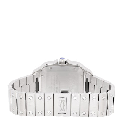 Cartier Stainless Steel 39.8mm Santos De Cartier Automatic Watch 3 of 5