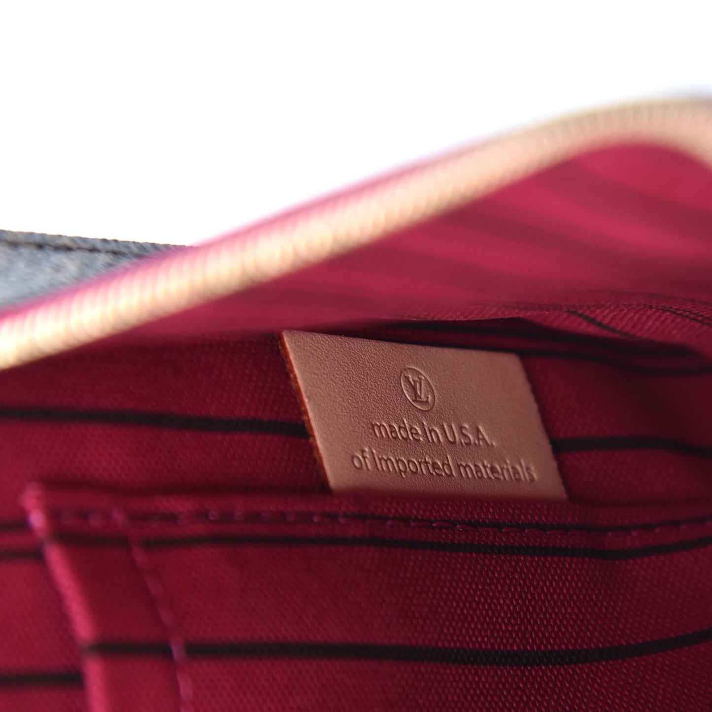 Monogram Neverfull MM GM Pochette Pivoine