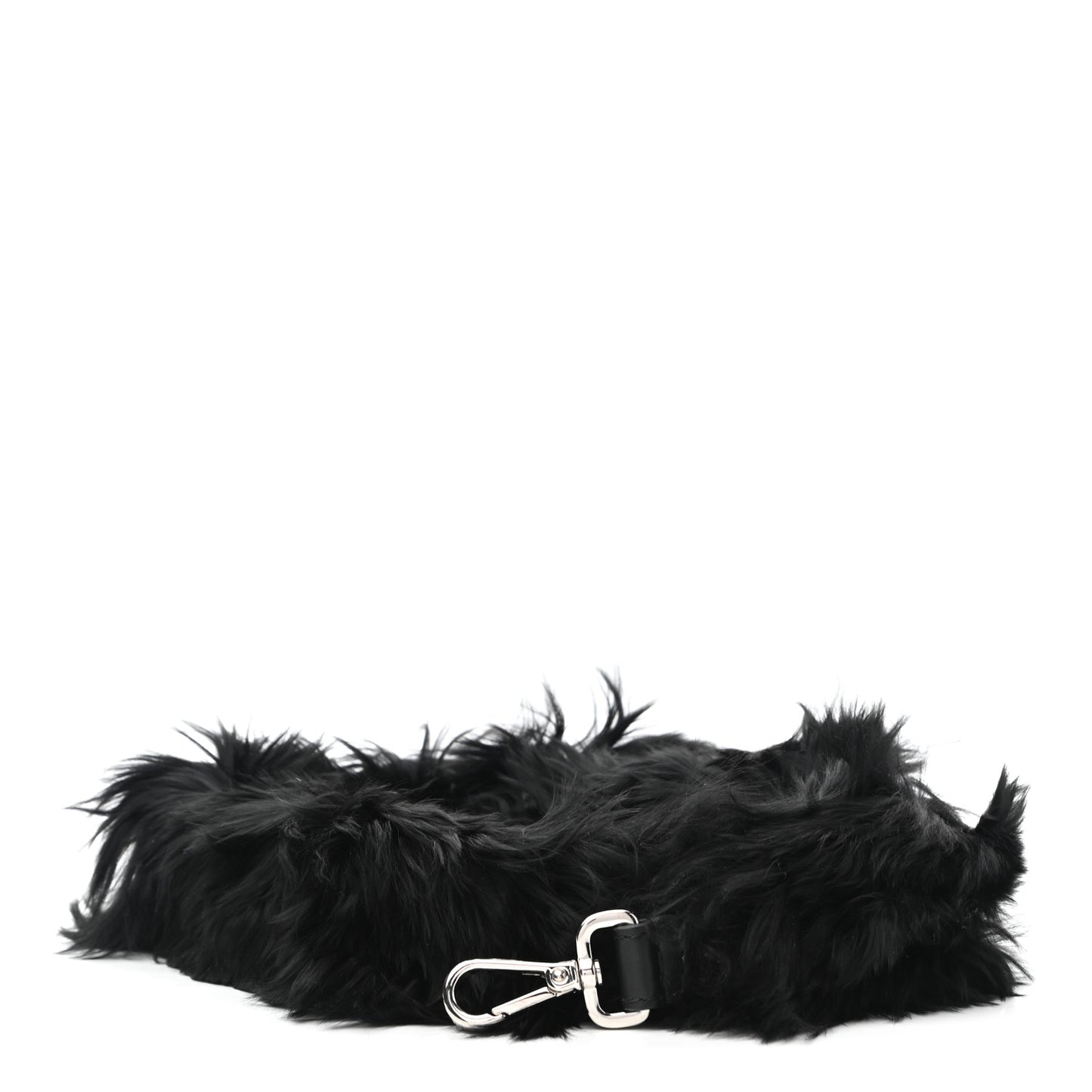 Alpaca Fur Vitello Dolce Strap You Black