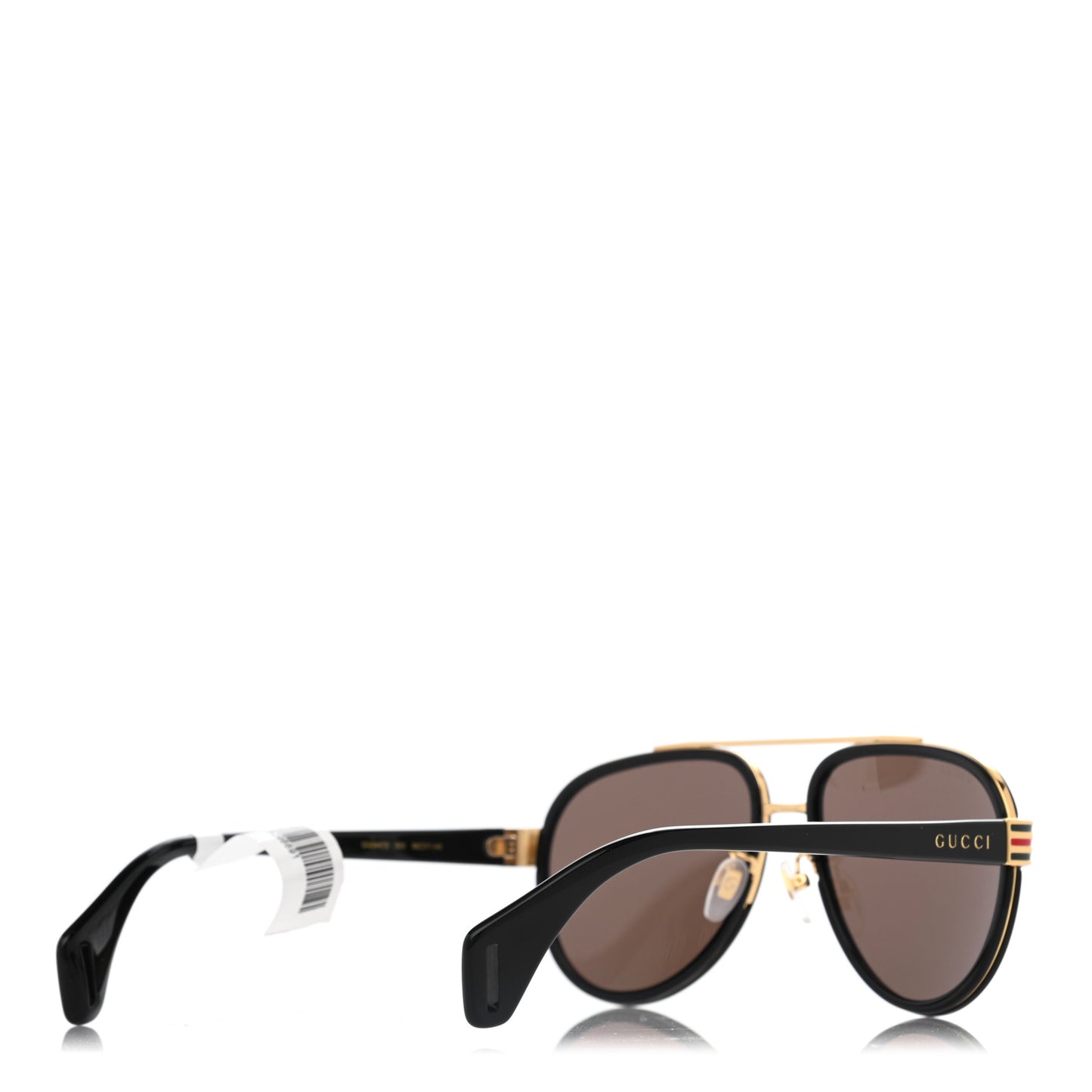 Acetate Aviator Sunglasses GG0447S Black
