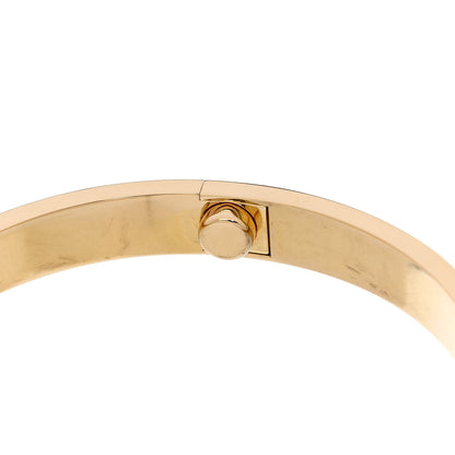 Cartier 18K Yellow Gold LOVE Bracelet 18 8 of 9