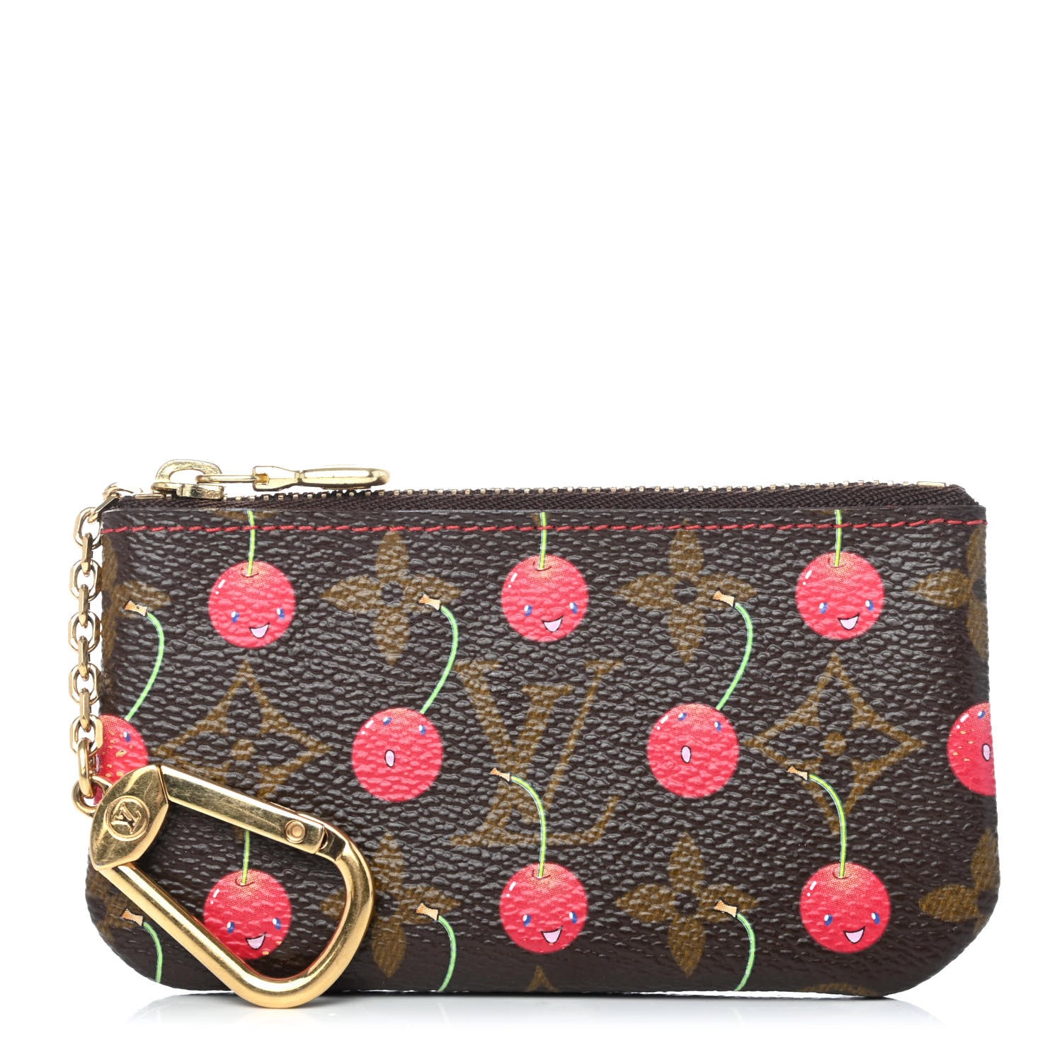 Louis Vuitton Monogram Cerises Key Pouch 1 of 4