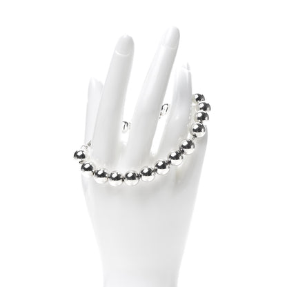 Tiffany Sterling Silver 10mm HardWear Ball Bracelet 2 of 6