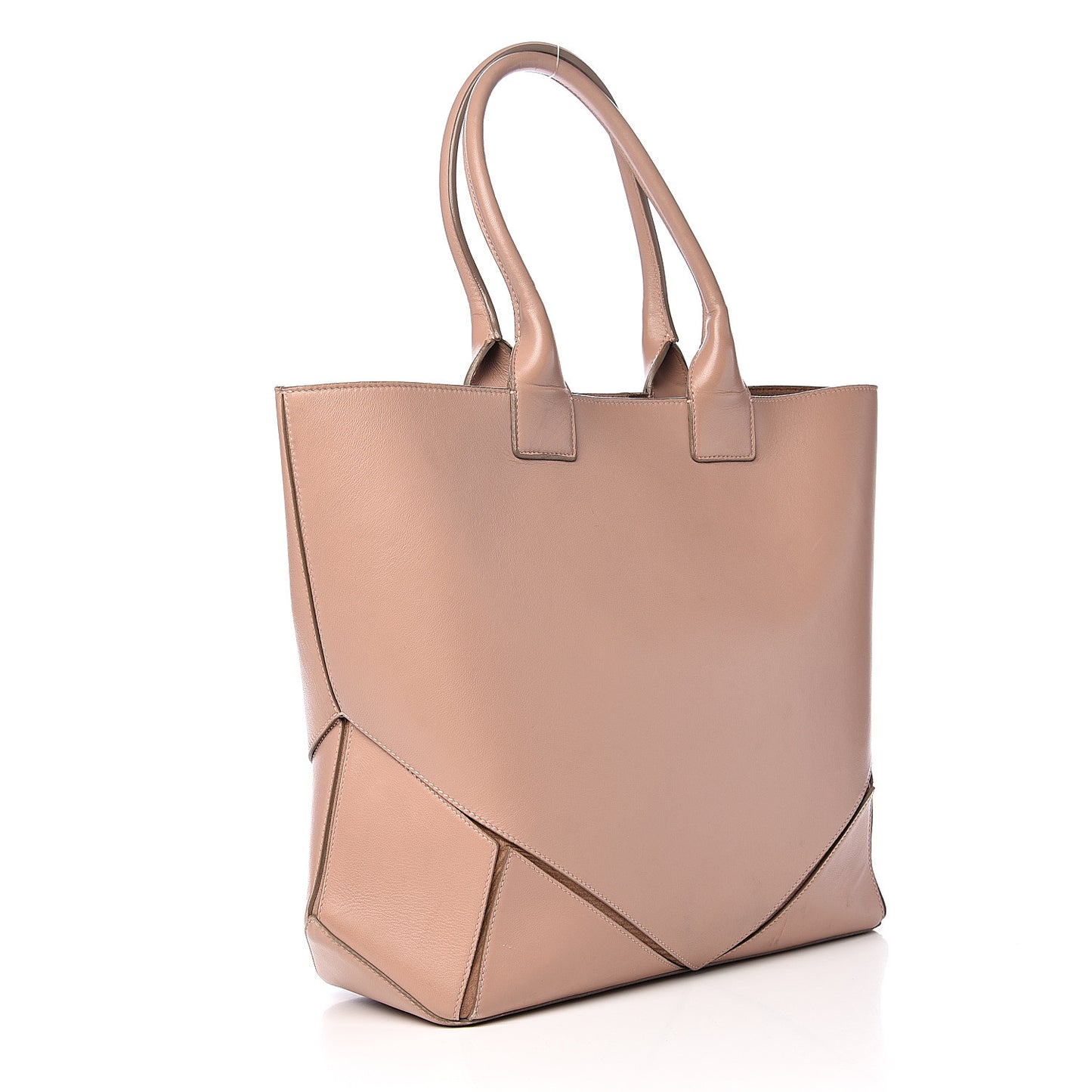Nappa Medium Easy Tote Pale Pink