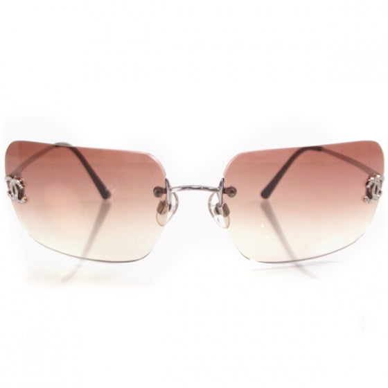 Sunglasses CC Logo Shades Rose
