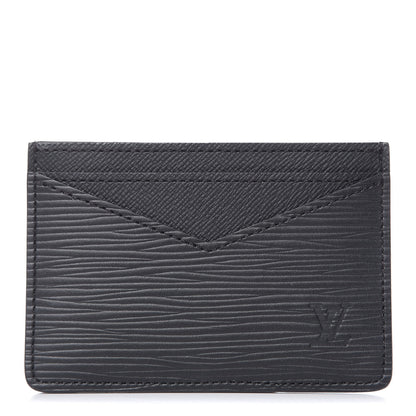 Louis Vuitton Epi Neo Porte-Cartes Card Holder Black 1 of 6