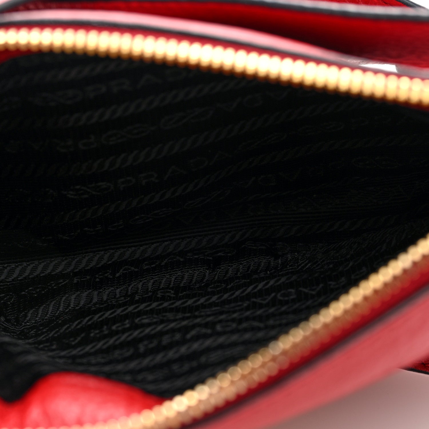 Prada Vitello Daino Small Belt Bag Rosso 5 of 9