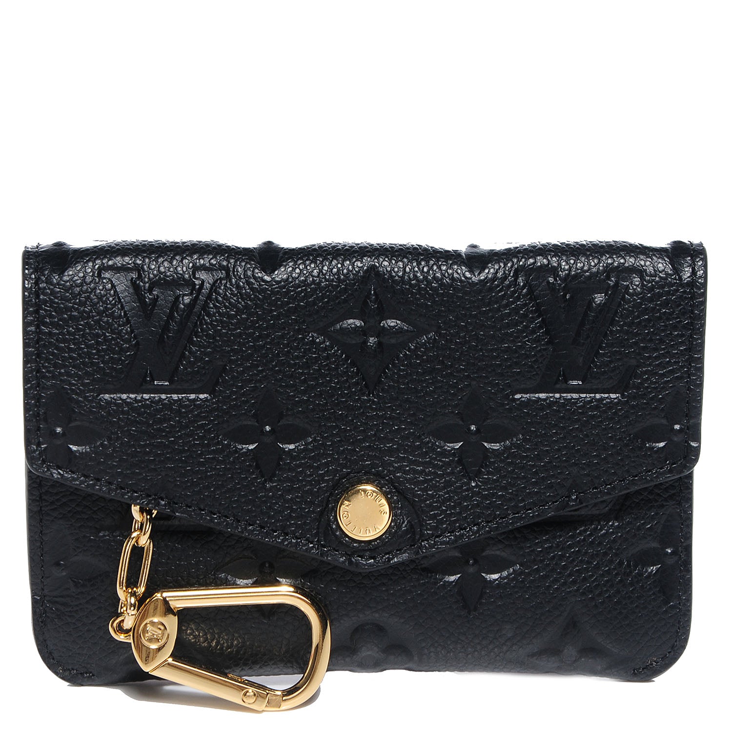 Louis Vuitton Empreinte Key Pouch Black 1 of 7