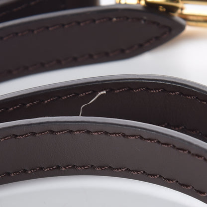 Louis Vuitton Calfskin 16mm Adjustable Shoulder Strap Brown 3 of 5