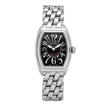 Franck Muller Stainless Steel 27mm Conquistador Automatic Watch Black 8002SC 1 of 5