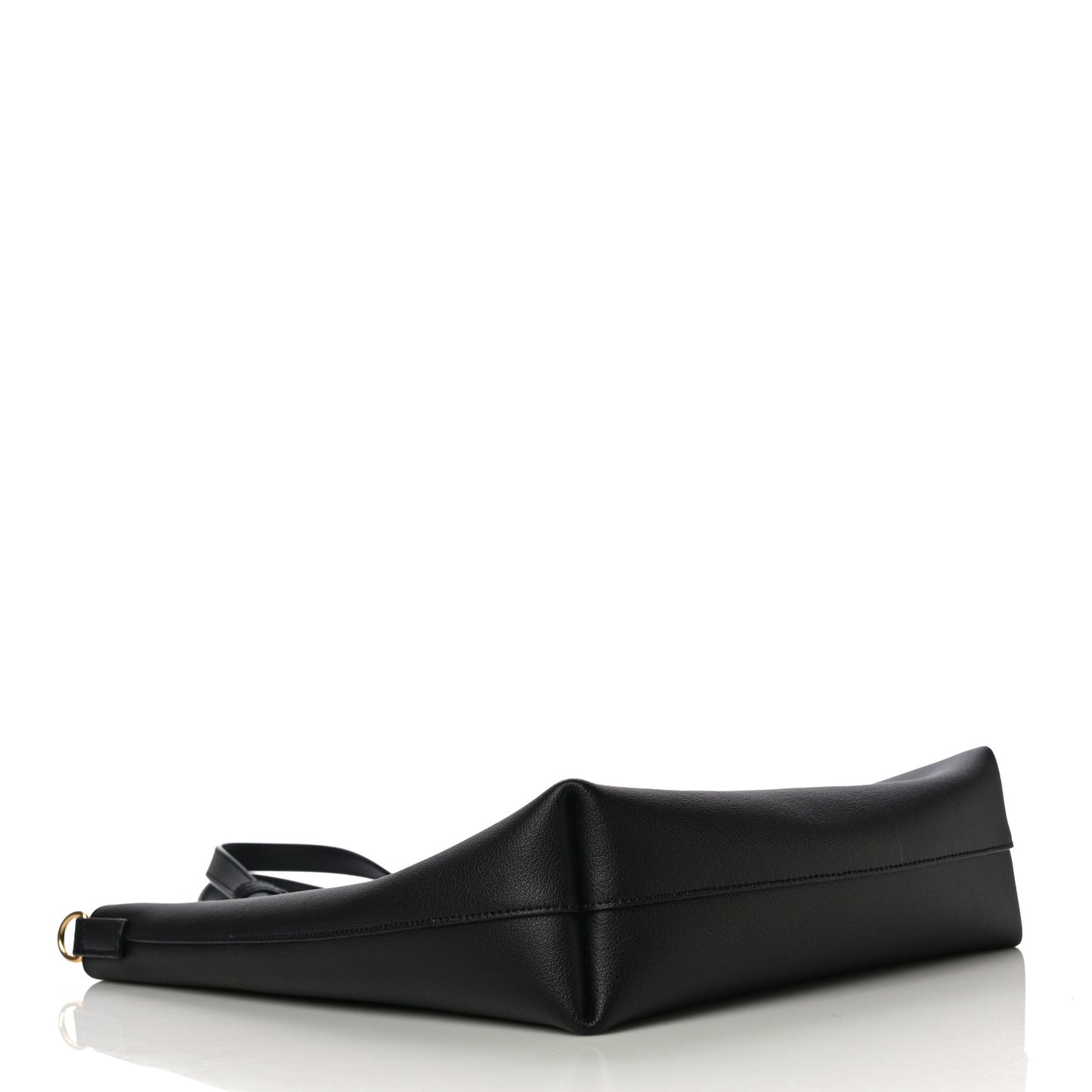 Calfskin Toy Shopping Tote Black