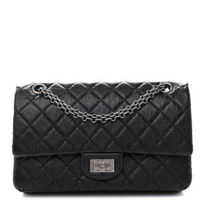 Chanel Aged Calfskin Quilted 2.55 Reissue 225 Flap Black 1 of 10