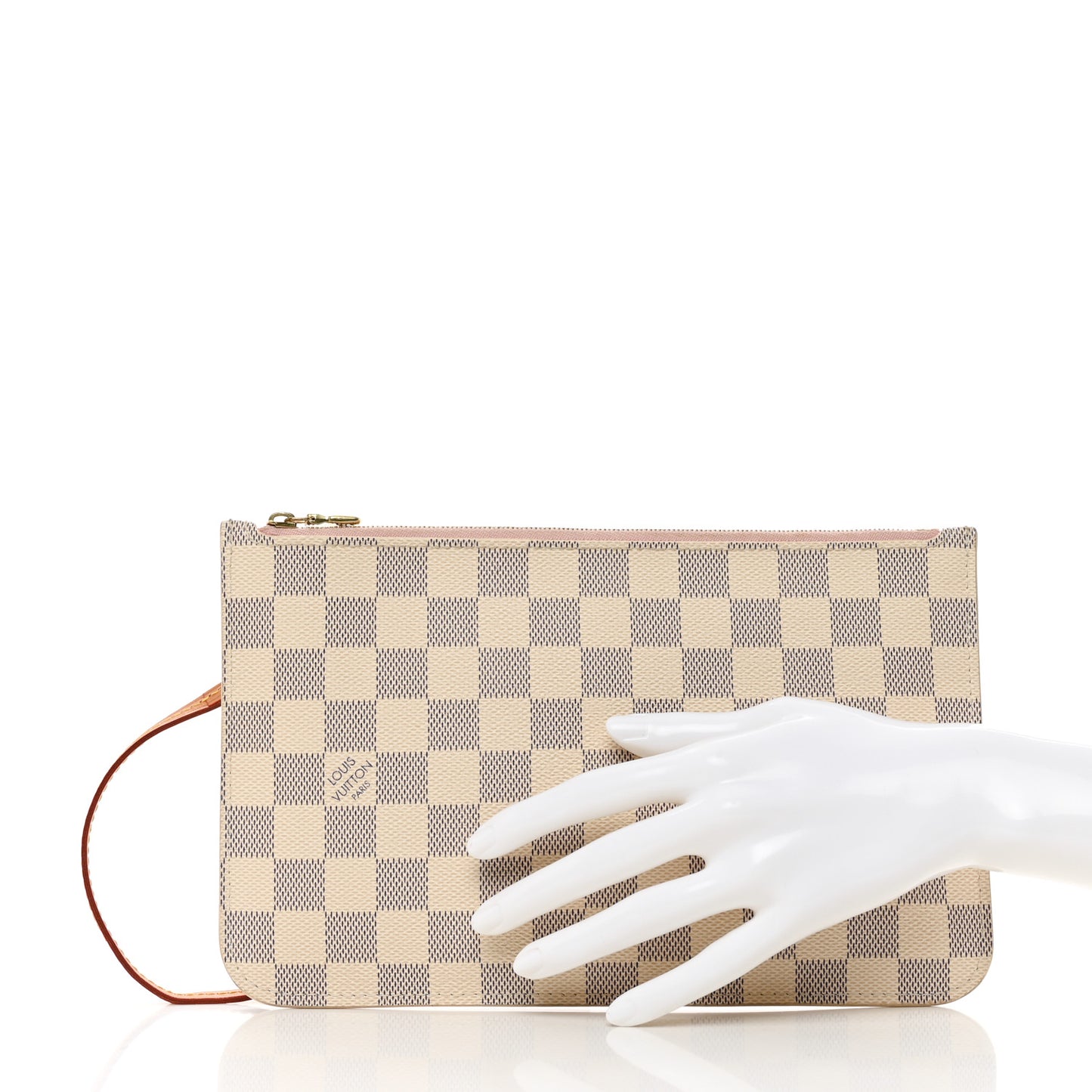 Damier Azur Neverfull MM GM Pochette Rose Ballerine