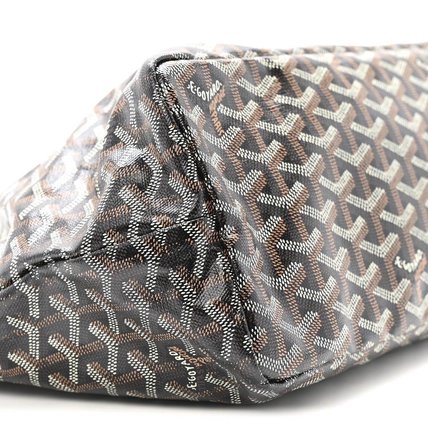 Goyard Goyardine Saint Louis PM Black Gold 11 of 13