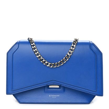 Givenchy Calfskin Bow Cut Chain Wallet Electric Blue 1 of 11