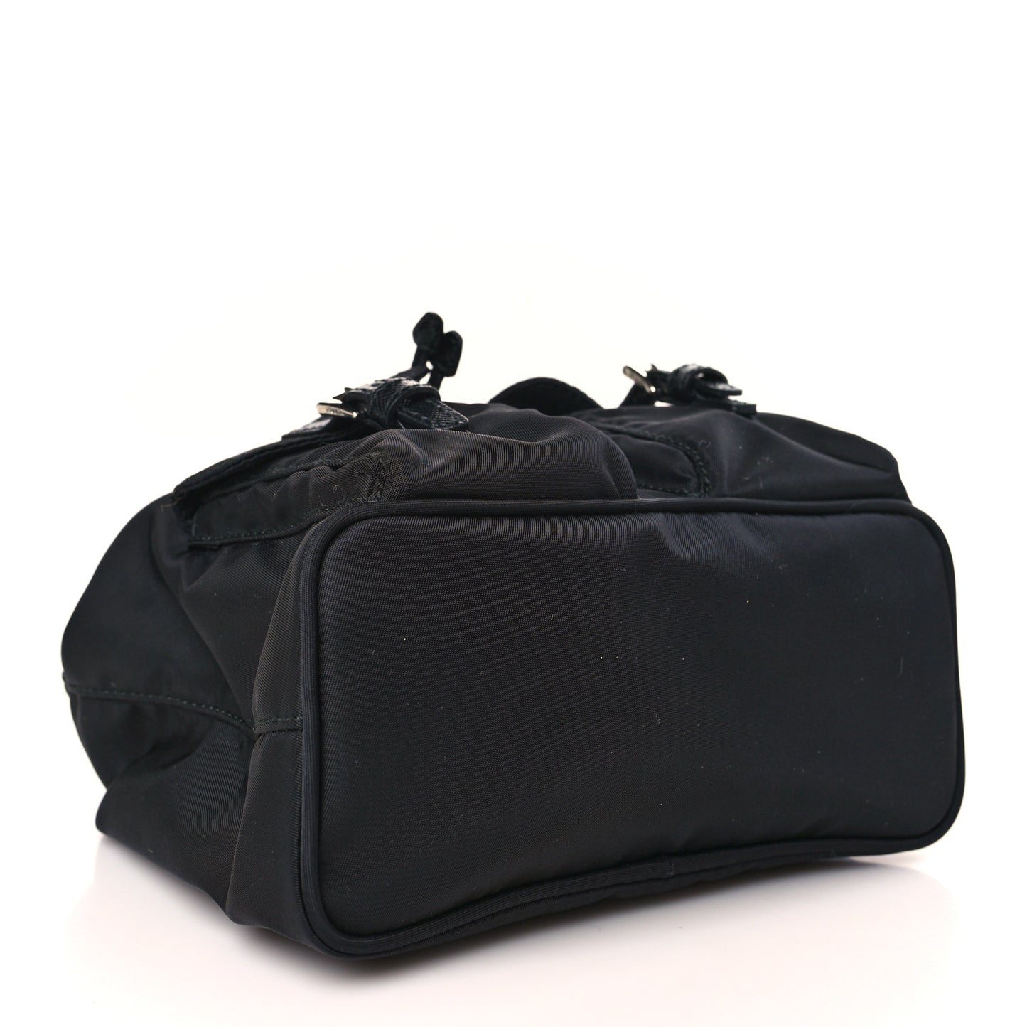 Nylon Vela Mini Crossbody Backpack Black