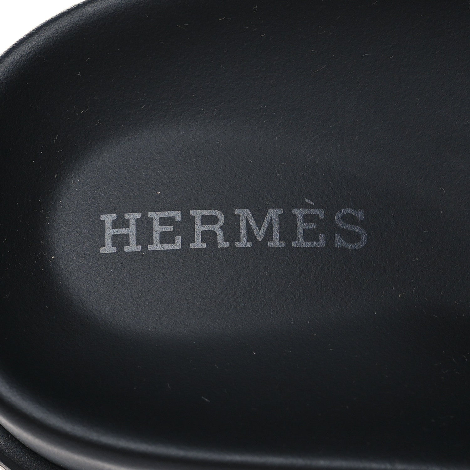 Hermes Calfskin Womens Chypre Sandals 37 Black 8 of 9