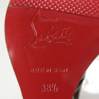 Christian Louboutin Patent Coroclic 140 Wedges 38.5 Black 6 of 7
