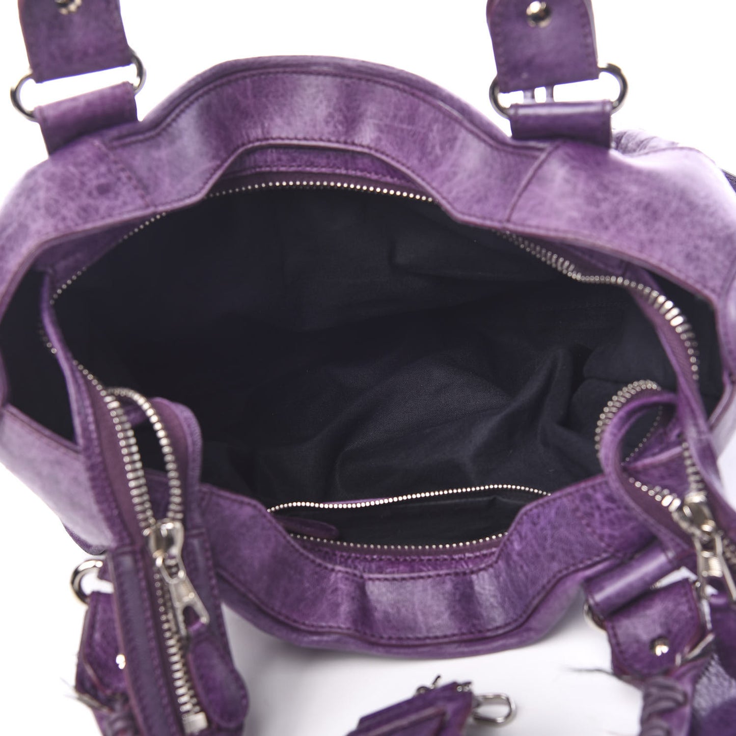 Agneau Giant 21 Silver Hardware City Raisin