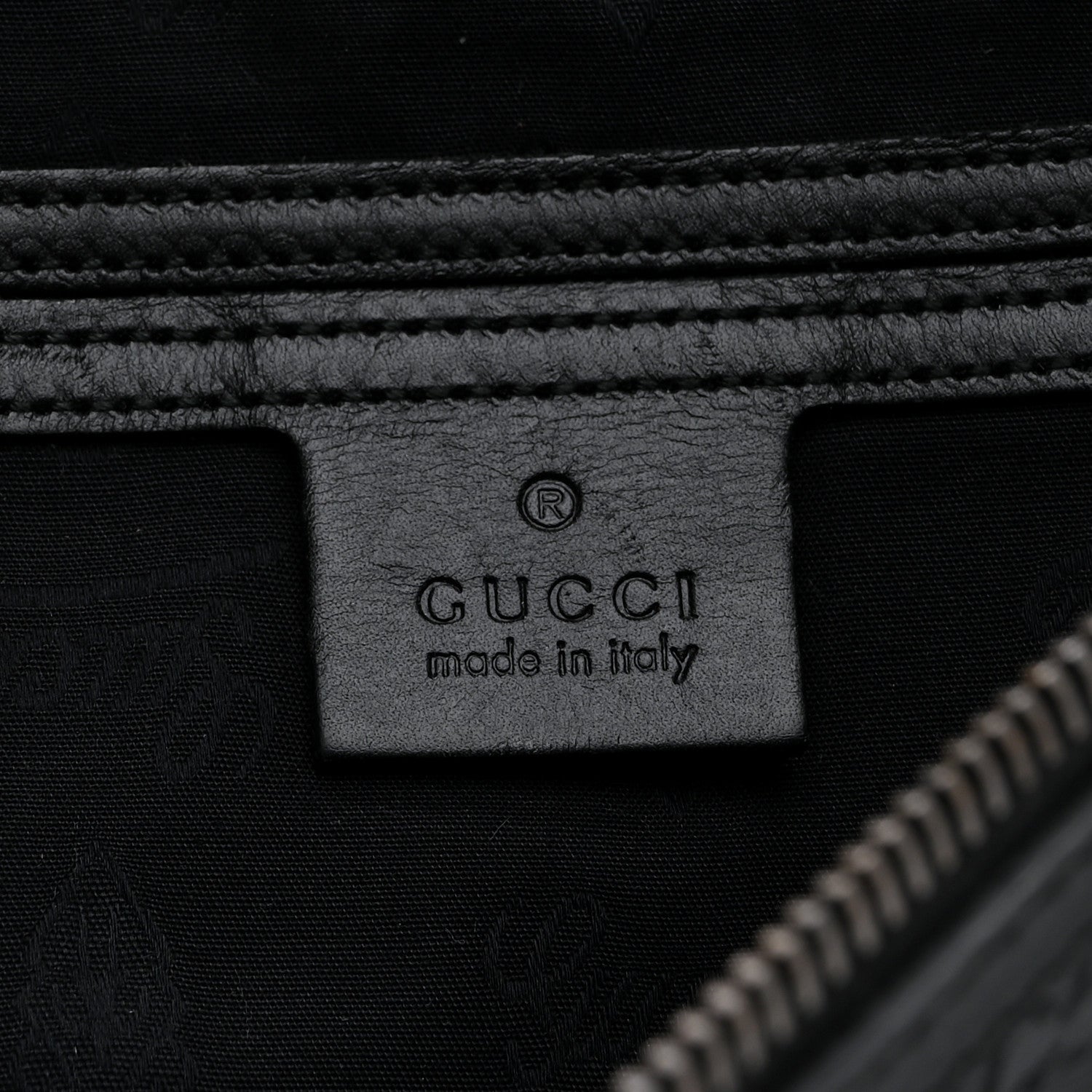 Gucci Imprime Monogram Belt Bag Black 6 of 10