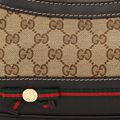 Gucci Monogram Small Mayfair Shoulder Bag Dark Brown 8 of 10