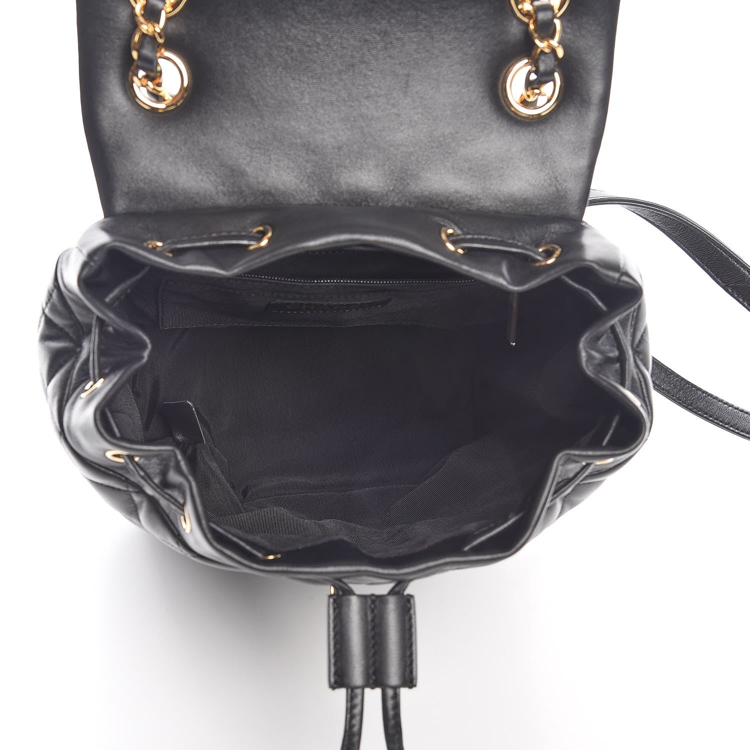 Chanel Lambskin Quilted Small Urban Spirit Backpack Black 5 of 8