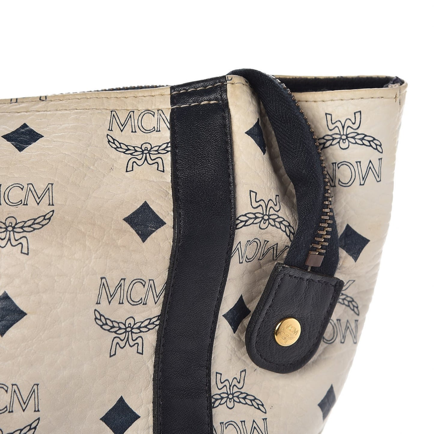 Visetos Medium Tote White