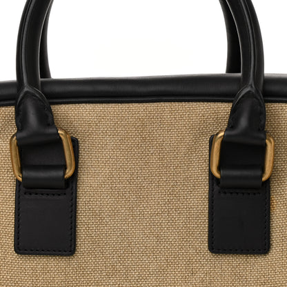 Celine Canvas Small Bowling Bag Khaki 8 of 10